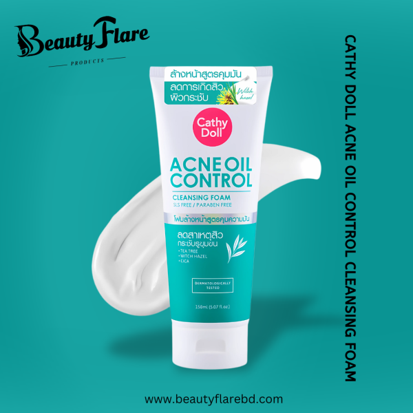 Cathy Doll Acne Oil Control Cleansing Foam