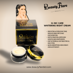 Q-nic care whitening night cream