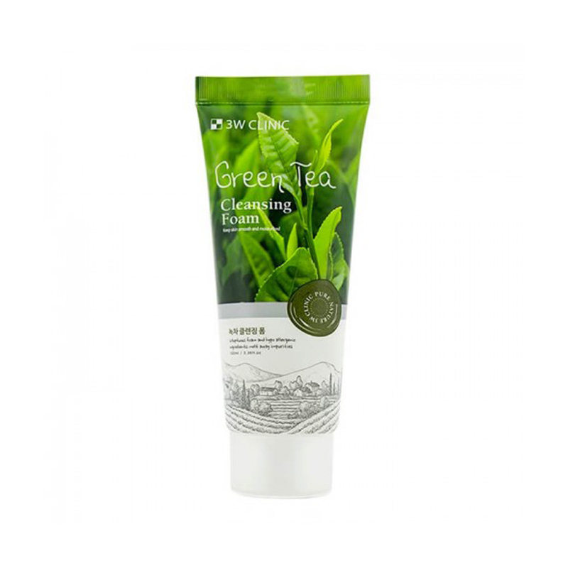 3w Clinic Green Tea Cleansing Foam- 100ml