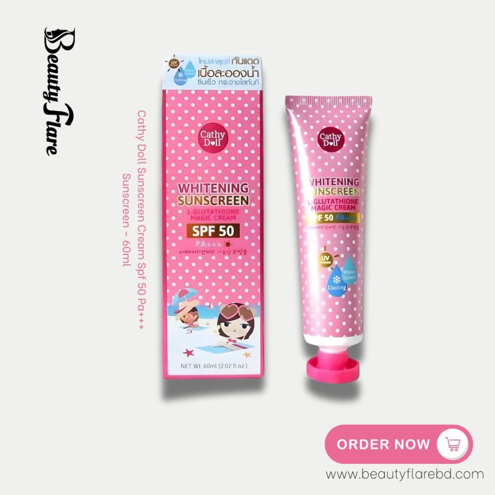 Cathy Doll SPF 50 Whitening Sunscreen (60ml)