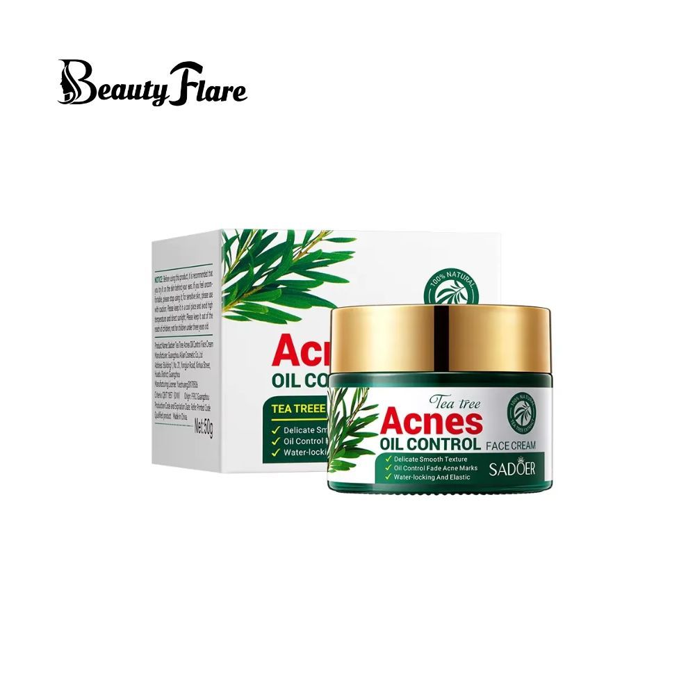 Sadoer Tea Tree Acnes Oil Control Face Cream 50g