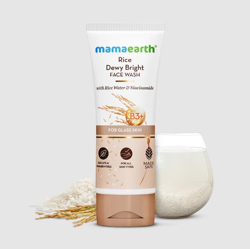 Mamaearth Rice Dewy Face Wash – 100ml