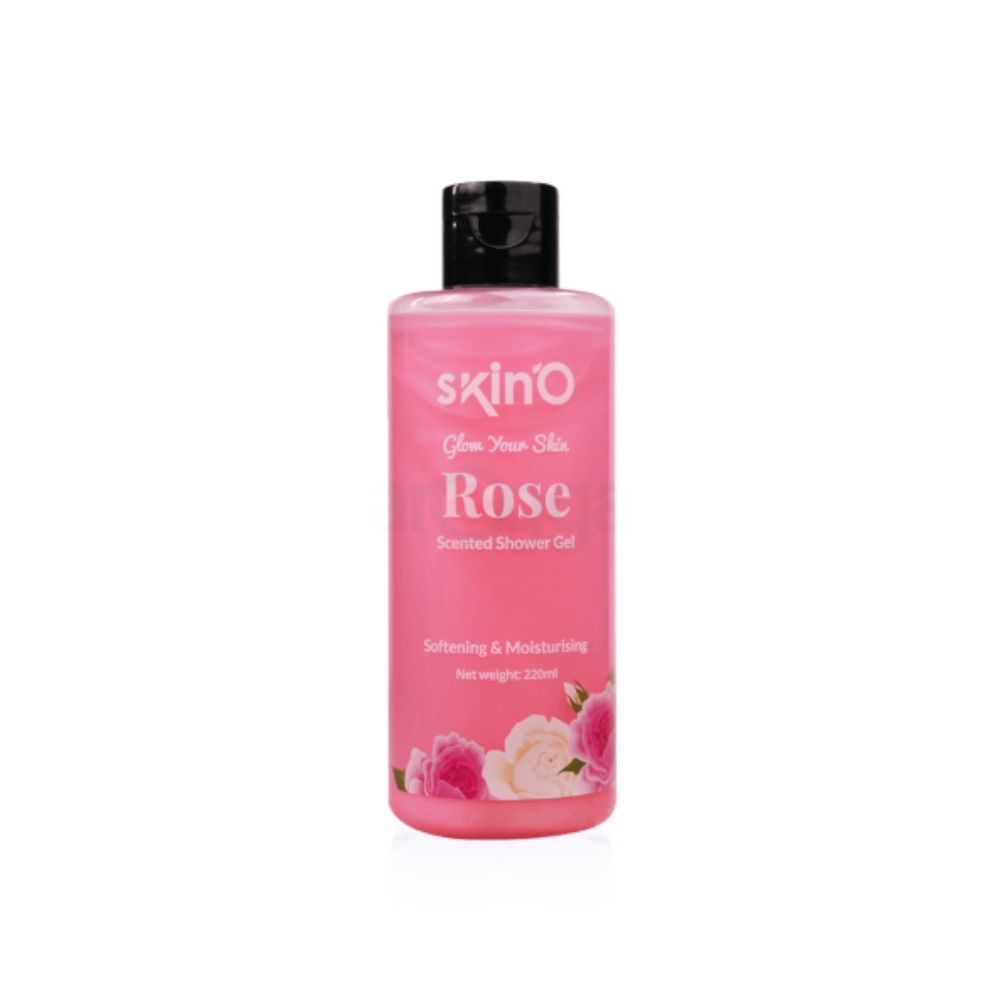 SkinO Rose Scented Shower Gel – 220ml
