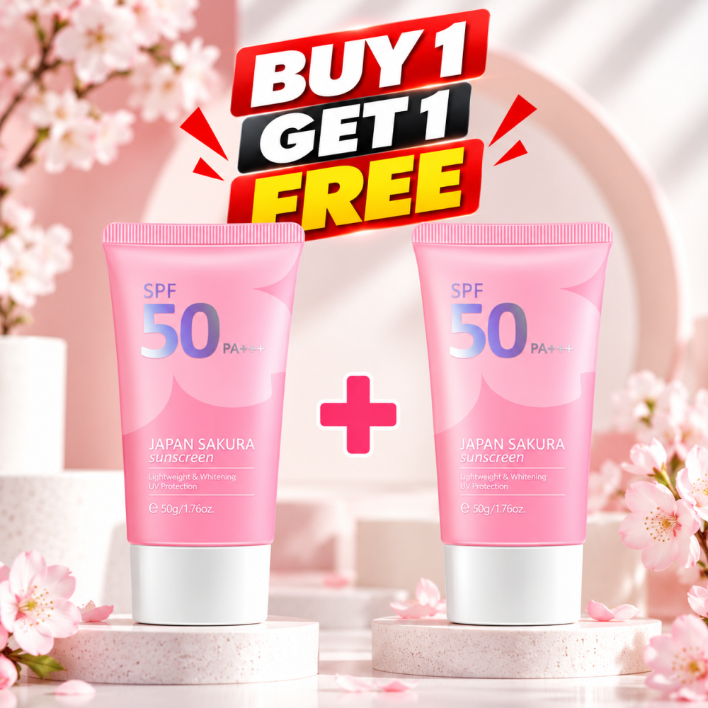 Sakura sunscreen 50ml (Buy 1 Get 1)